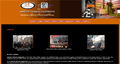 Desktop Screenshot of amrutathermal.com